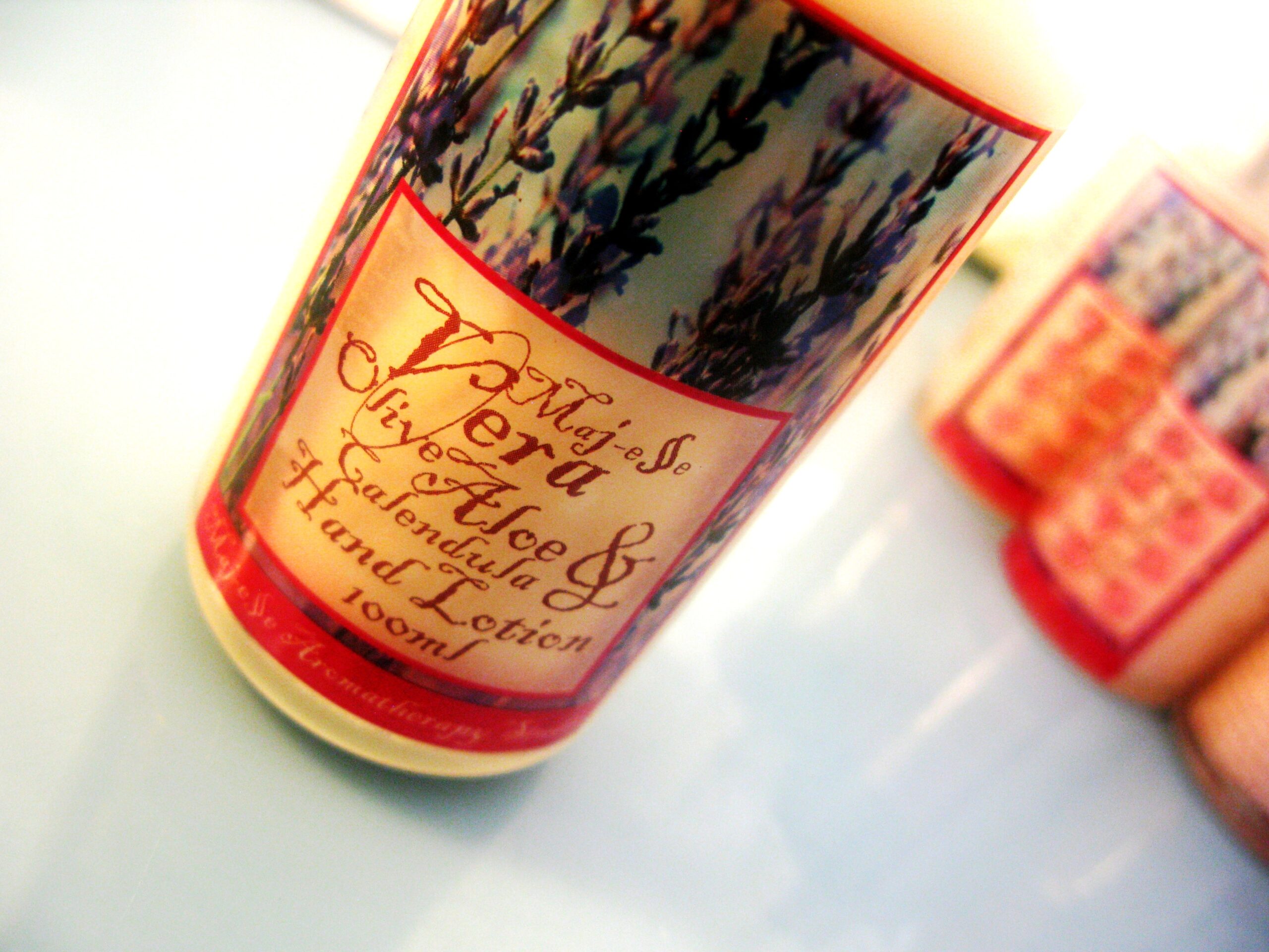 Aloe, Olive and Calendula Hand Lotion 100mL - Image 5