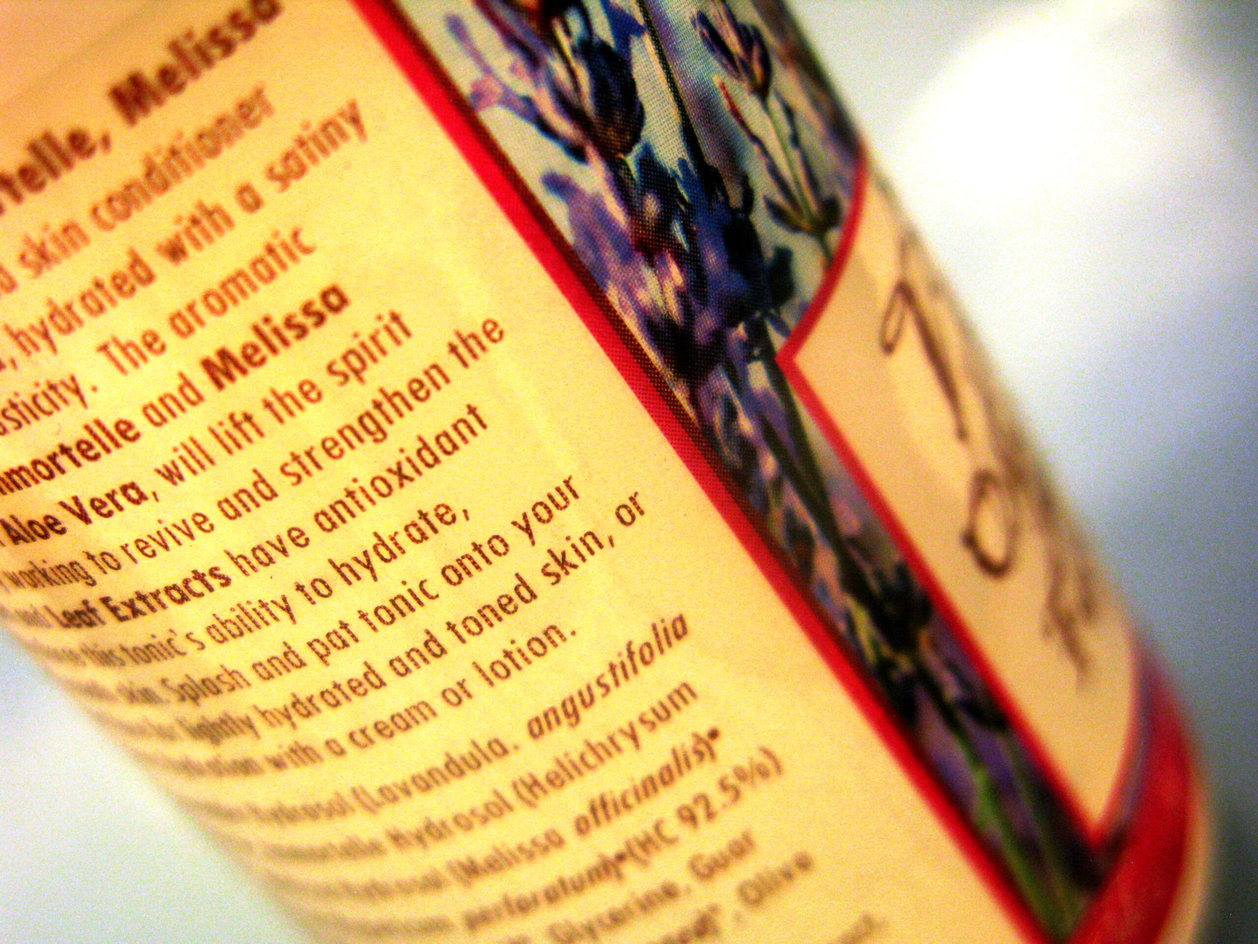 Lavender, Immortelle, Melissa & Olive Face Conditioning Tonic - 100mL - Image 5