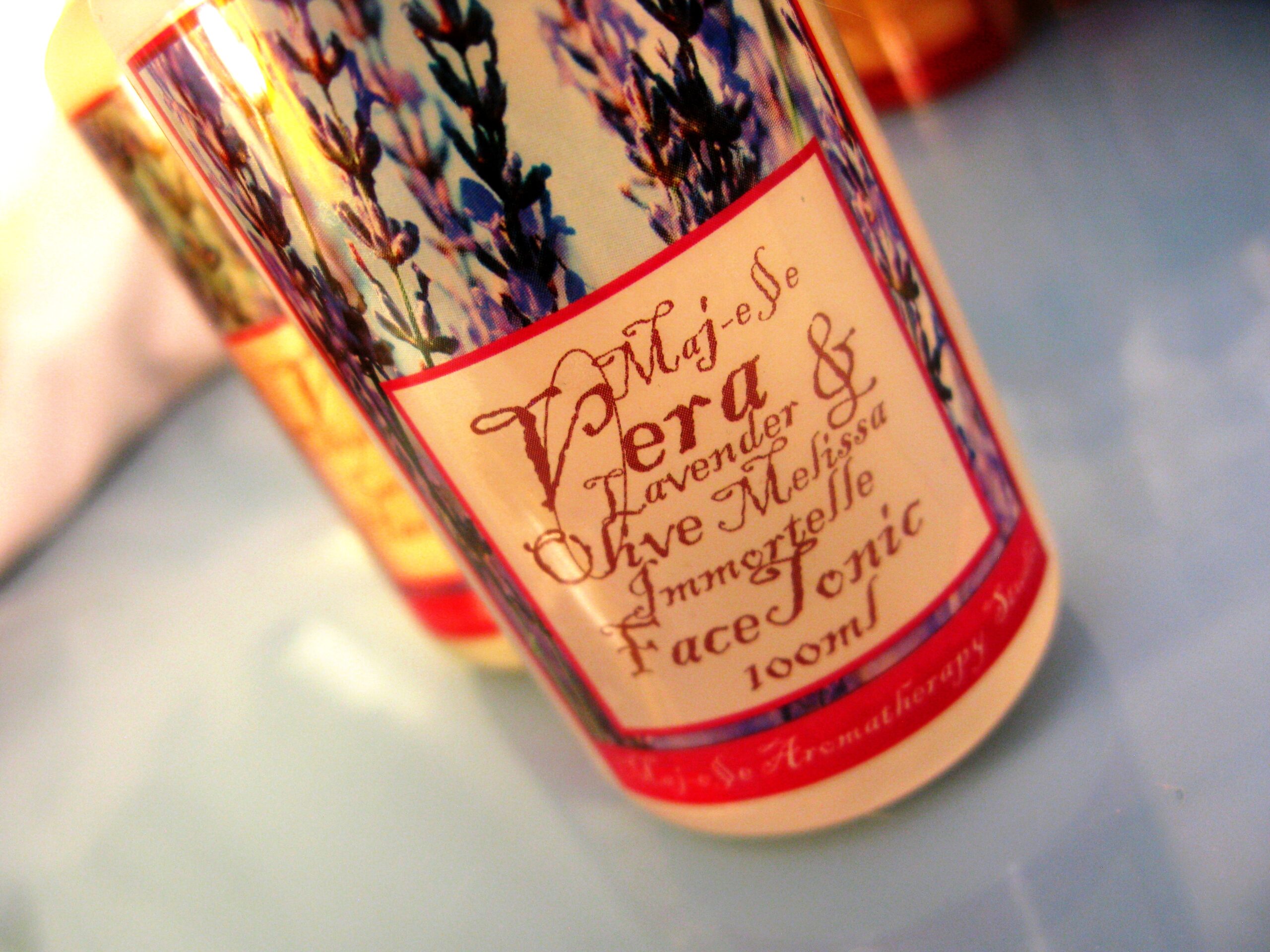 Lavender, Immortelle, Melissa & Olive Face Conditioning Tonic - 100mL - Image 2