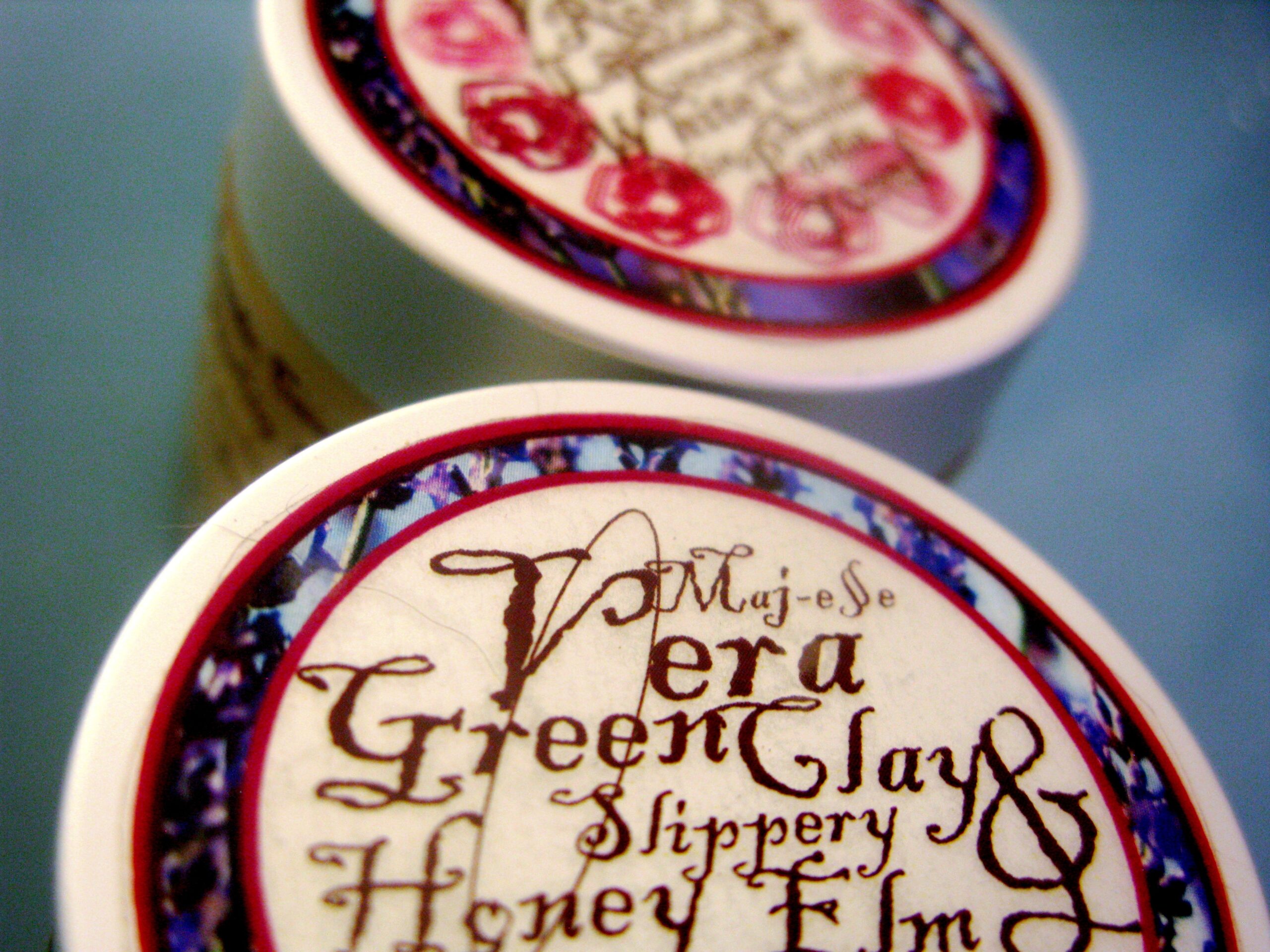 Green Clay, Lavender Honey & Slippery Elm Deep Cleanse Face Mask - 70mL - Image 5
