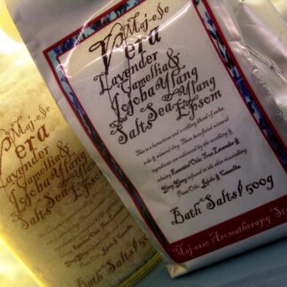 Lavender, Ylang Ylang & Camellia enhanced Bath Salts