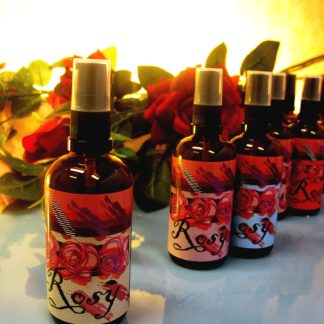 Rosy in Amber – Rosalina, Aloe Vera and Lavender Honey – Face Cleansing Gel – 50/100mL