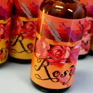 Rosy in Amber ◊ Rose Hydrosol, Aloe Vera with Calendula Petal Tea – Skin Revival Tonic 50/100mL