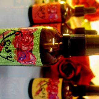 Rosy in Amber - Oat Oil with Olive Fruit and Leaf Extracts - Hydrating Serum 50mL