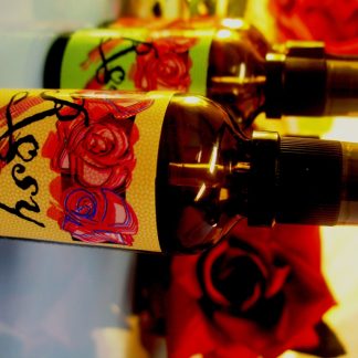 Rosy in Amber – Rose and Rosemary Hydrosol with Honey – Eye Gel 50mL