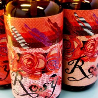 Rosy in Amber – Goats Milk and Aloe Vera with Calendula and Rosehip Tea – Cleansing Milk – 50/100mL