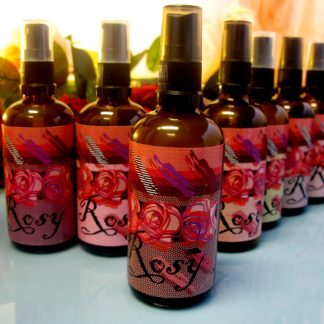 Rosy in Amber – Meadow Foam Seed, Macadamia Nut and Olive Fruit – Skin Conditioning Milk – 100mL